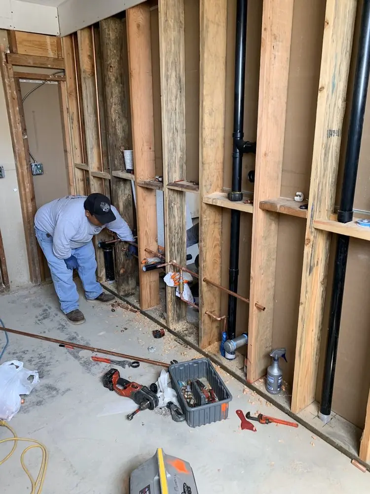 Commercial rough-in plumbing for Gas Line Repair in Lake St. Louis